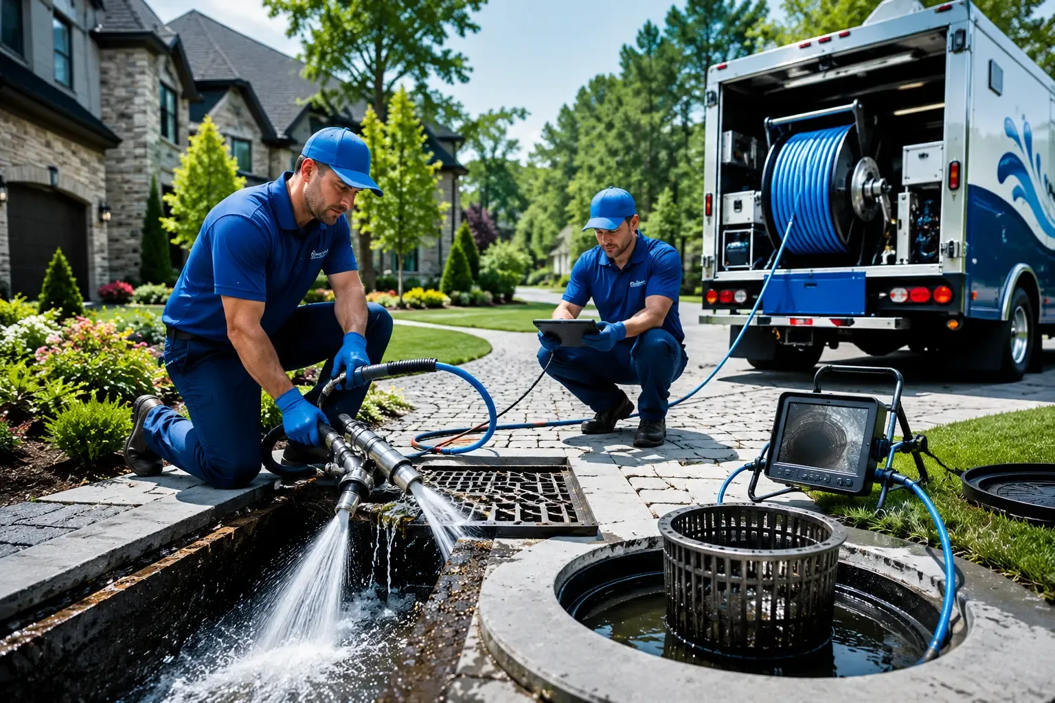 Local outdoor drain cleaning professionals in Brewster, KS