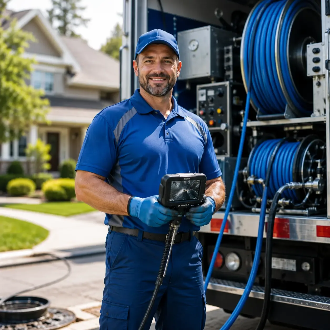 Local outdoor drain cleaning specialists in Brewster, KS